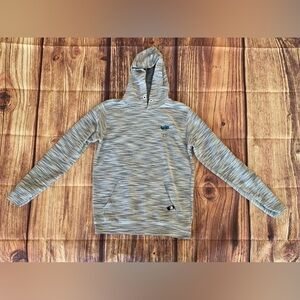 Dikotomy Men's Long Sleeve Standard Fit Light Pullover Gray Hooded Sweatshirt S